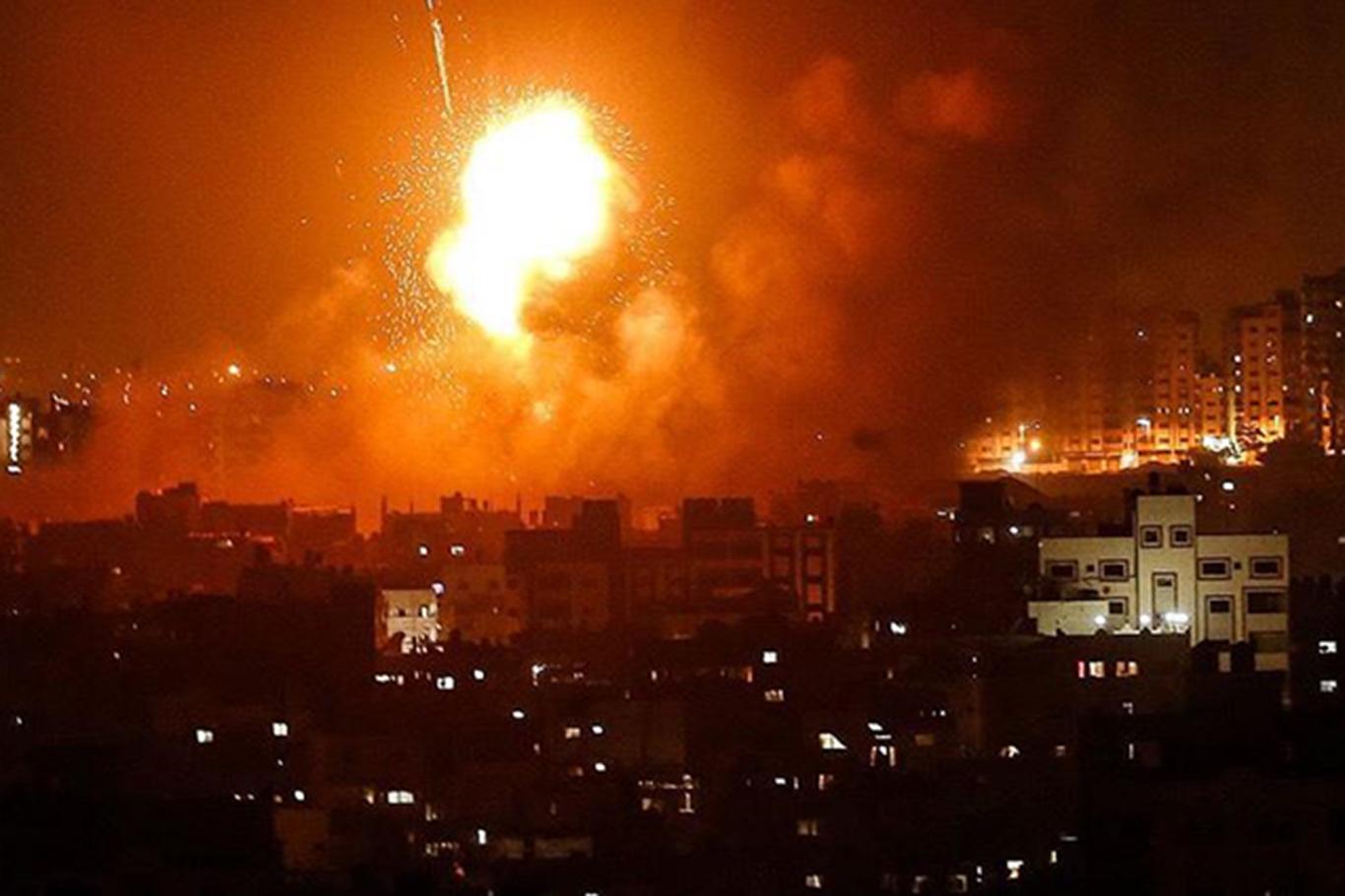 Gazze'deki saldırılarda 14 kişi şehid oldu 31 kişi yaralandı